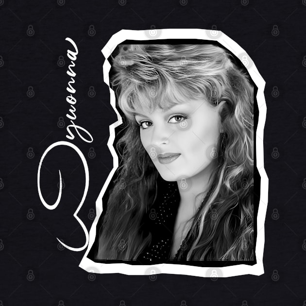 Wynonna Judd BW by KIJANGKIJANGAN